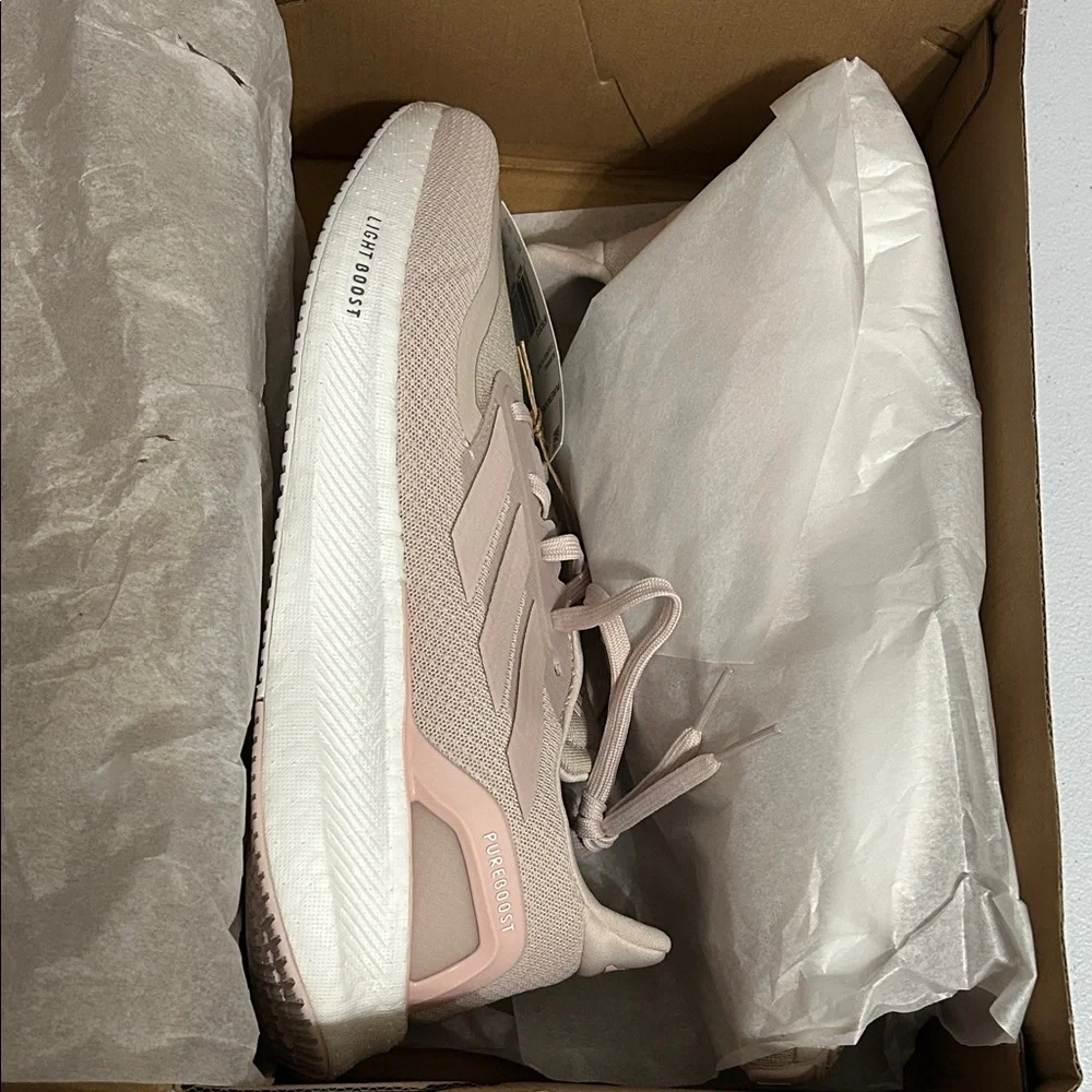 Adidas Women's Light Pink Athletic Shoes - Picture 4 of 4